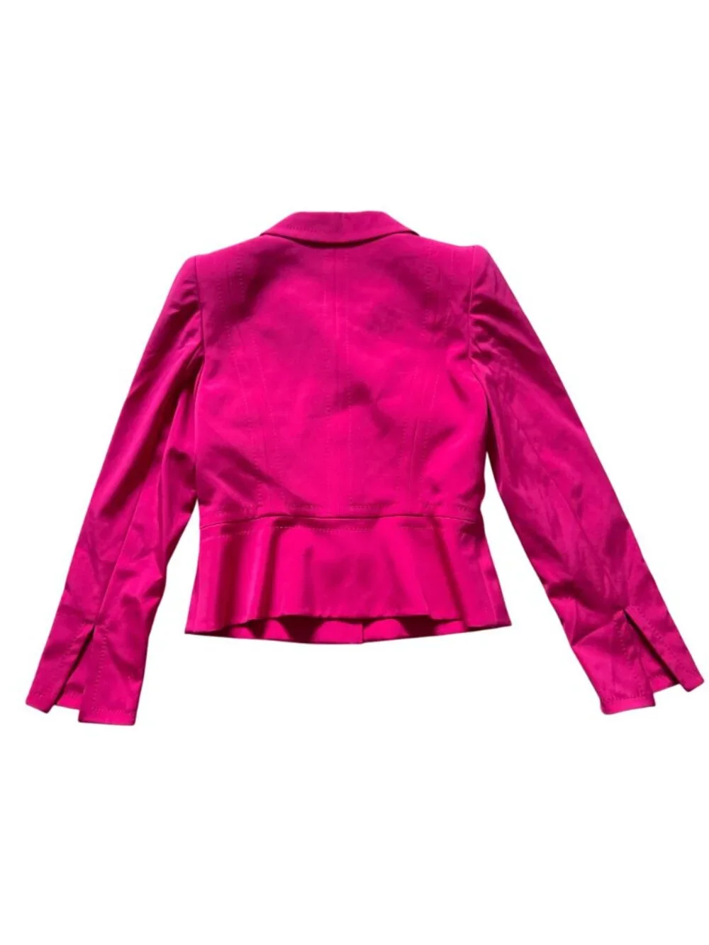 Escada Fuchsia Blazer Pencil Skirt Suit Set Women's 36 Pink - Picture 11 of 16